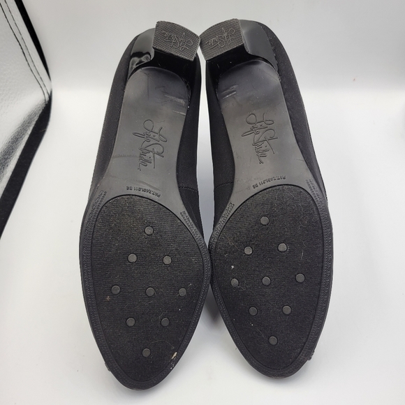 Life Stride Black Lina Heels Sz 8 - Picture 3 of 10